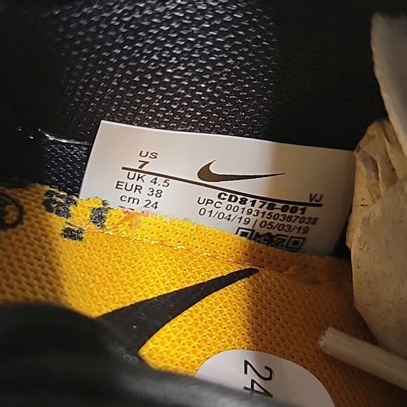 Nike Vapor Street Off White/Black/Laser Fuchsia  Womens Size 7 NWT - Picture 13 of 15